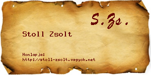 Stoll Zsolt névjegykártya